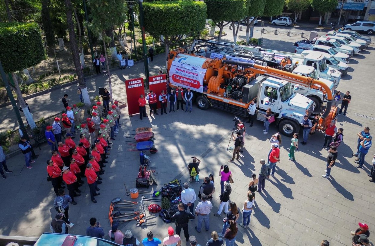 Ayuntamiento De Tlalnepantla Envía Ayuda Humanitaria A Damnificados De Guerrero