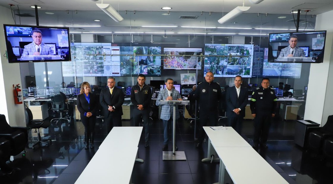 Ponen En Operación 36 Nuevos Postes Con 144 Cámaras De Vigilancia En Tlalnepantla