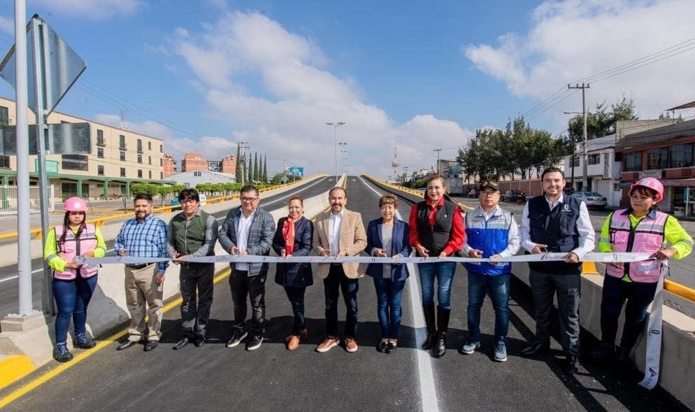 Inauguran En Atizapán Paso Elevado “El Campanario” Cuya Inversión Fue De Más De 139 MDP