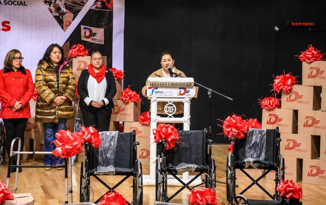 DIF Tlalnepantla Entregó Más De 67 Mil Apoyos Funcionales Durante 2023