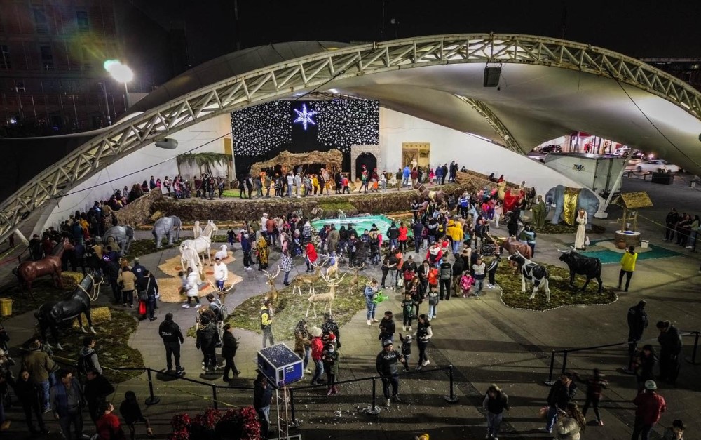 Tlalnepantla Se Llena De Luz, Alegría Y Esperanza Con El Encendido Del Árbol De Navidad