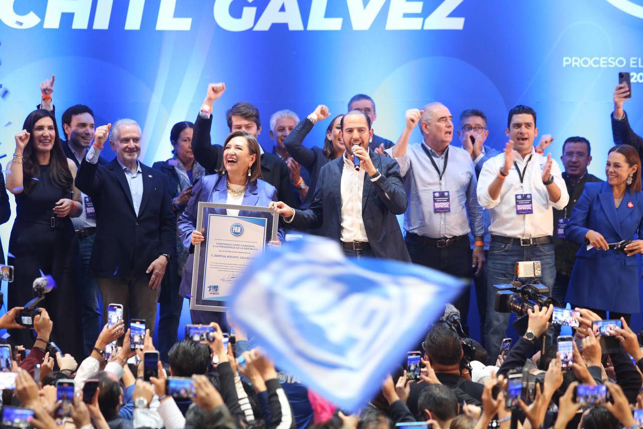 Xochitl Galvez constacia