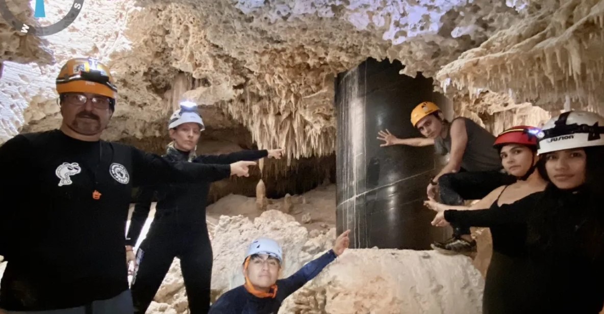 Espeleólogo Exhibe Fotos De “Cuevas Perforadas Por Pilares” Del Tren Maya