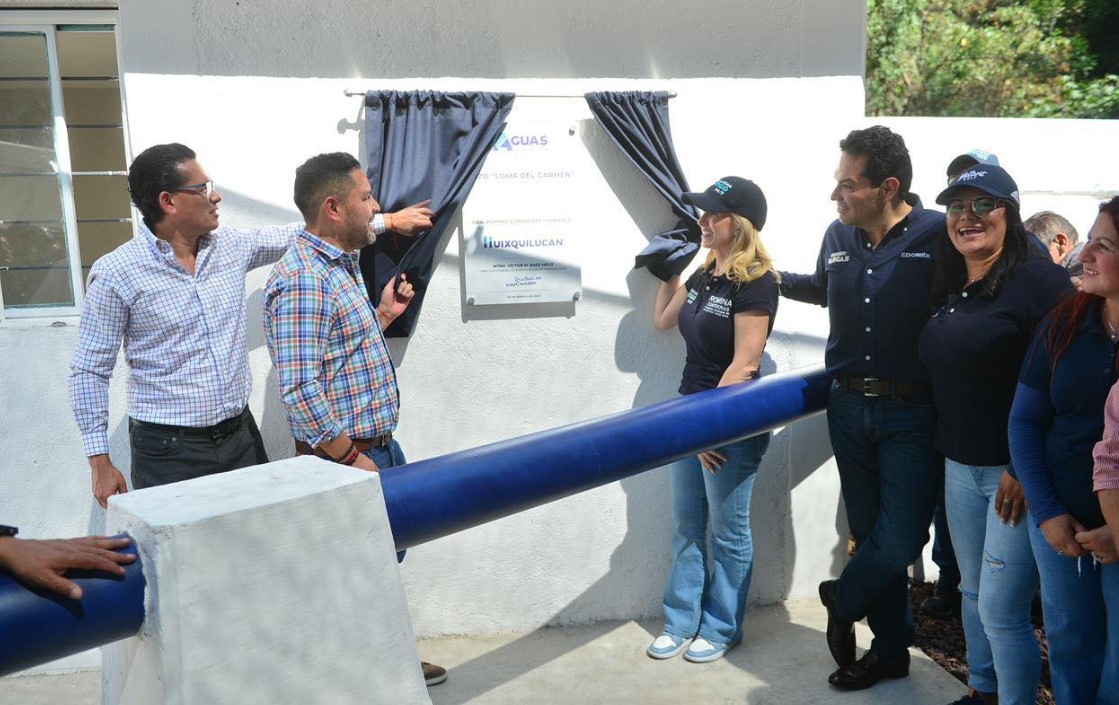 Alcaldesa De Huixquilucan Inaugura Nuevo Pozo En Loma Del Carmen