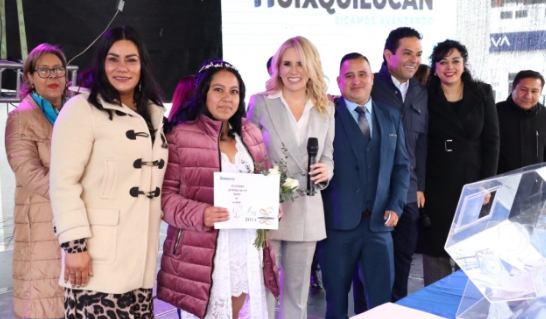 Se Unen En Matrimonio 250 Parejas De Huixquilucan