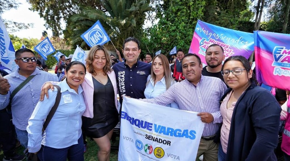 La Gente Quiere Un Cambio, Van A Votar Por Nosotros Y Por Acción Nacional: Enrique Vargas
