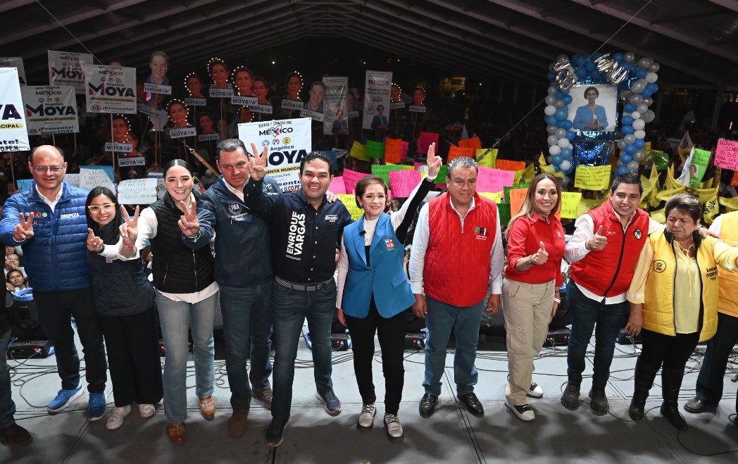 Más De 4 Mil Personas Arropan A La Candidata Angélica Moya En SU Inicio De Campaña