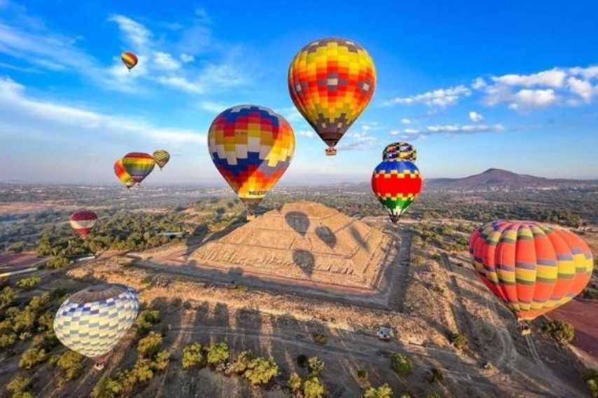 Globos Aerostáticos En Teotihuacán Vuelan Nuevamente A Un Año De La Tragedia