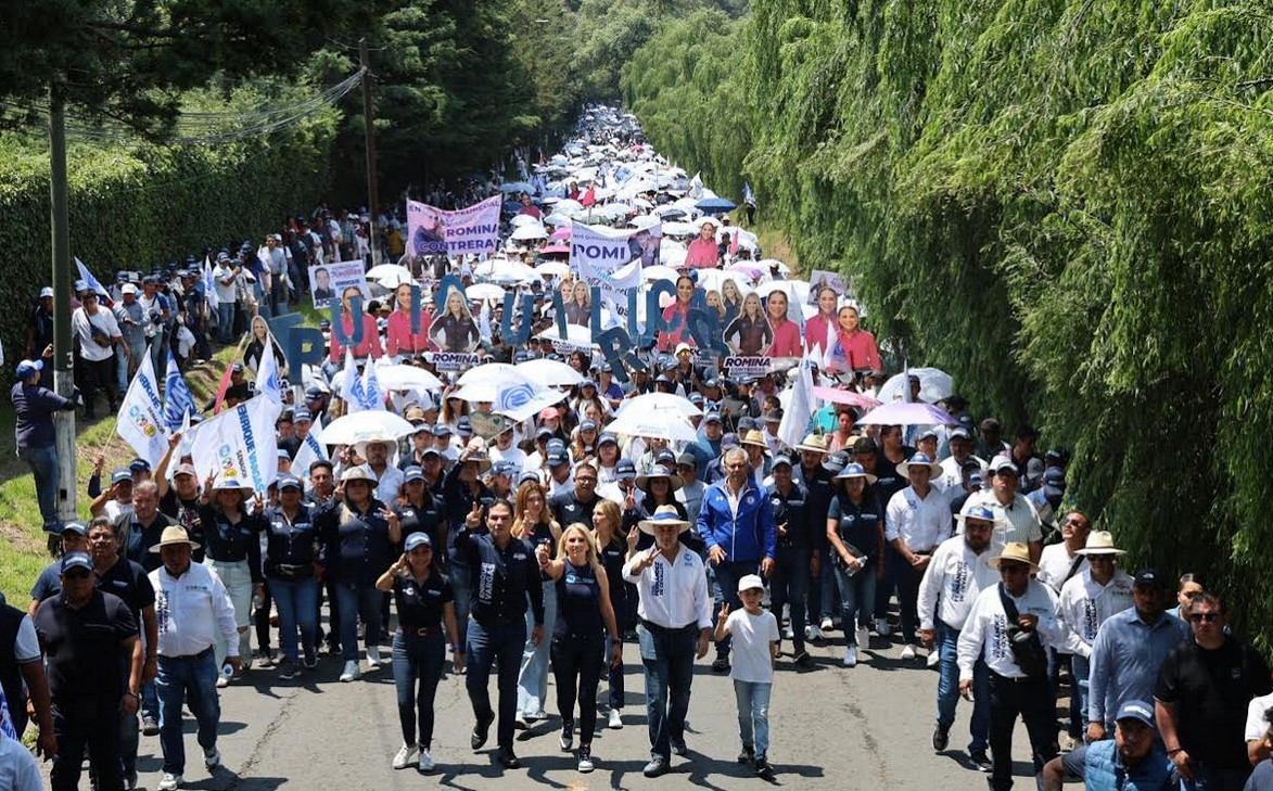 Huixquilucan Seguirá Siendo Azul: Romina Contreras