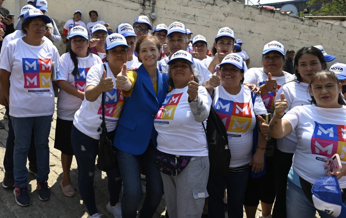 Angélica Moya, Abanderada De La Alianza Fuerza y Corazón Por Edomex, Lidera Las Preferencias Electorales En Naucalpan