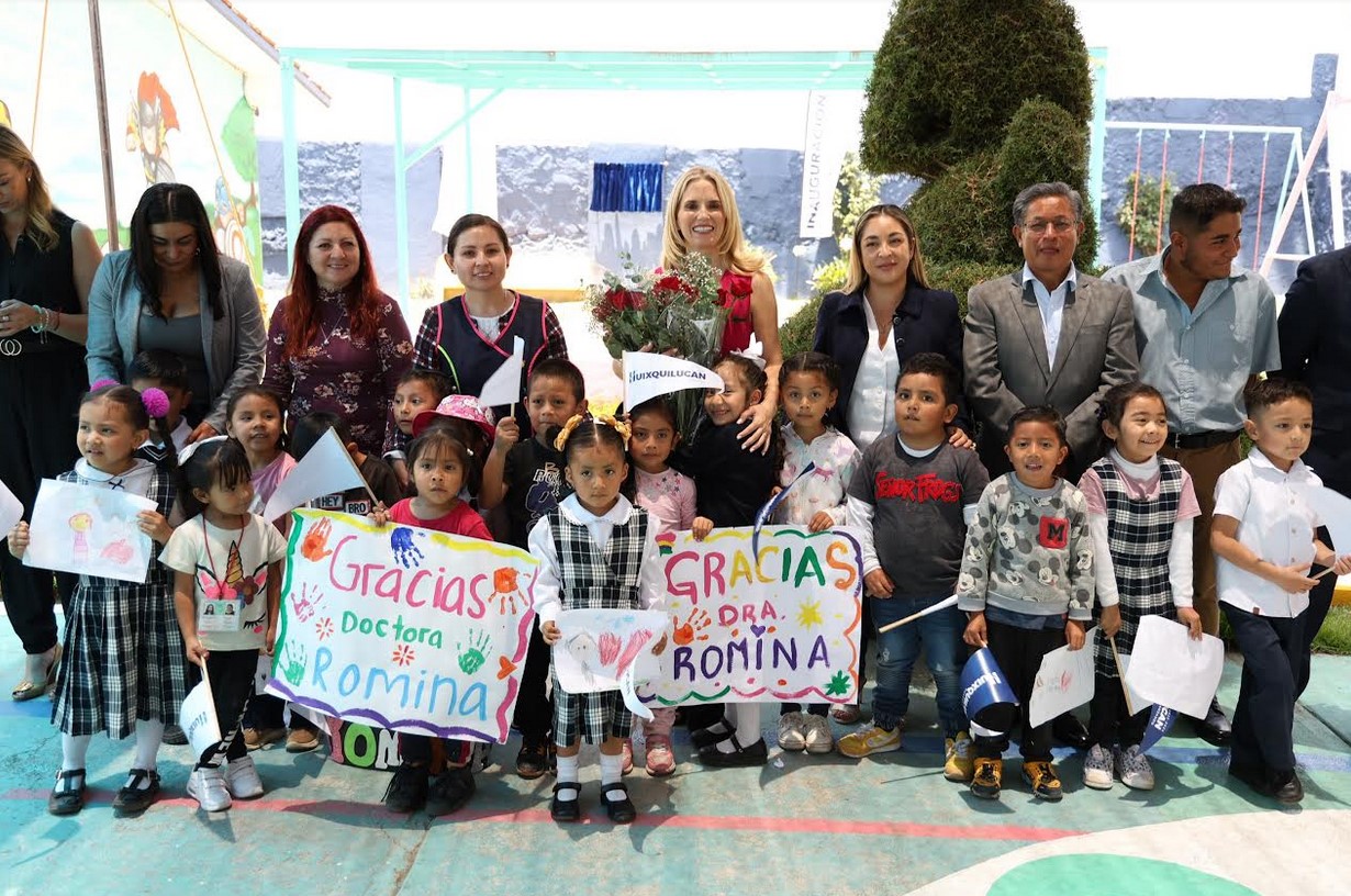 Entregan Huixquilucan Barda Perimetral En Jardín De Niños Para Reforzar Seguridad
