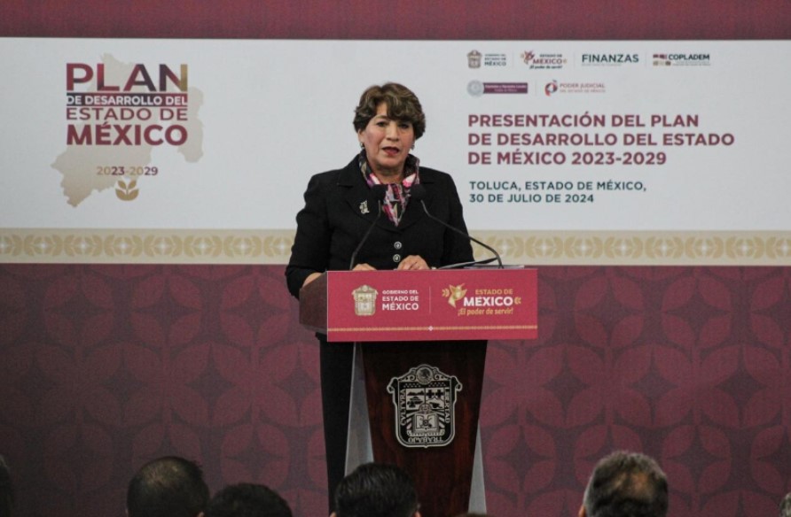 Delfina Gómez Presenta Plan De Desarrollo 2023 - 2029
