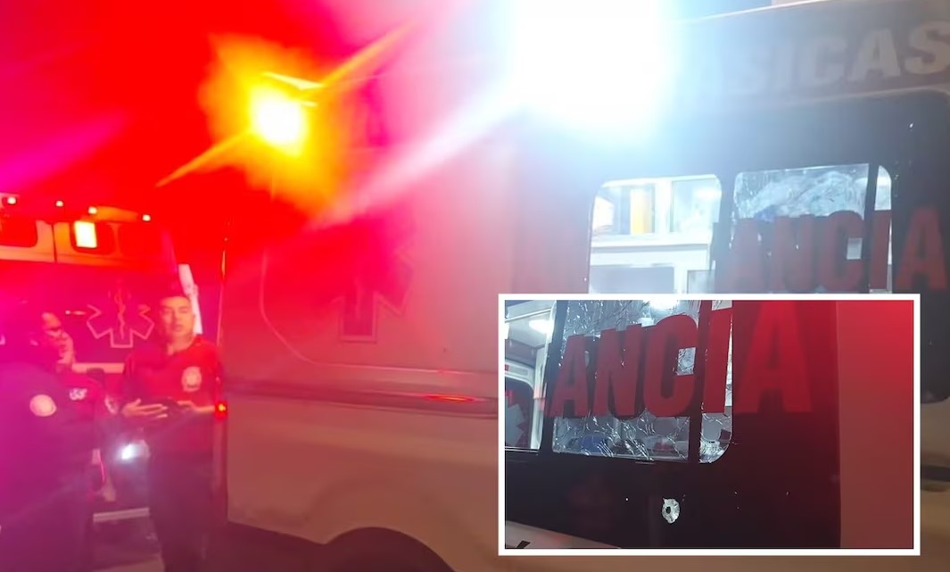 Balean Ambulancia En Cuautitlán Izcalli; Llevaban A Paciente Que Era Atendido Tras Tener Una Riña