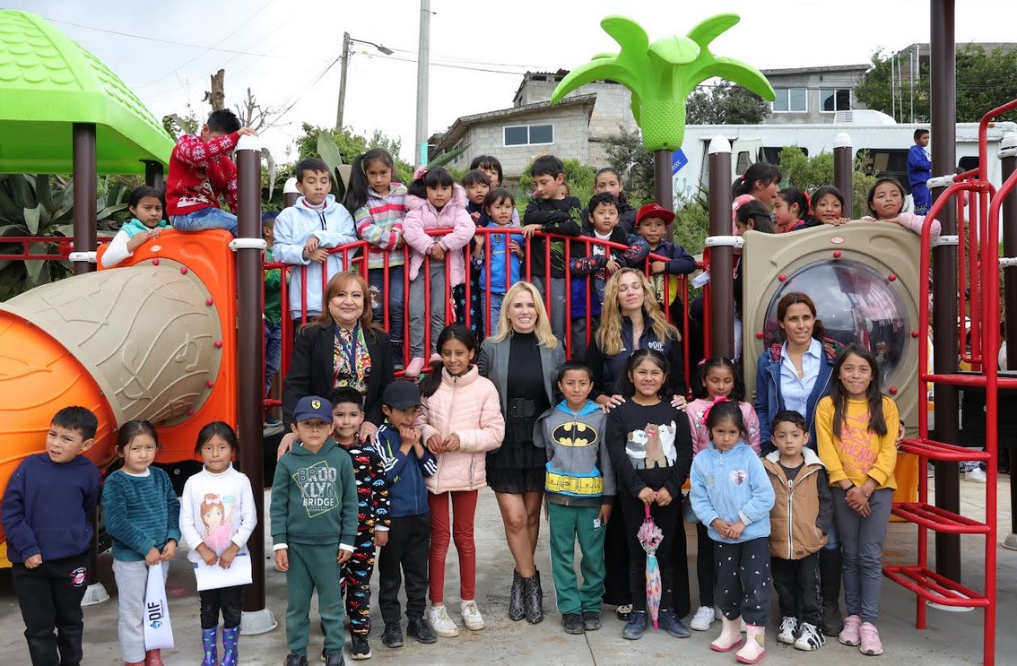 Fomenta Huixquilucan La Salud Y El Deporte Con Nuevo Parque De Juegos Infantiles