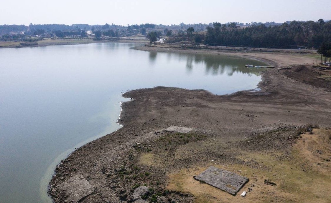 Ejidatarios De Villa Victoria Protestan Contra Decisión De La CAEM De Llevar Agua Tratada Desde De Toluca A La Presa de Villa Victoria