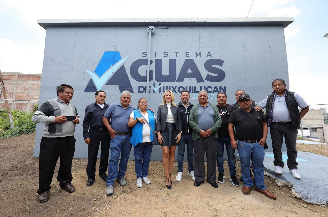 Rehabilita Huixquilucan Tanque Para Mejorar Abastecimiento De Agua En La Zona Popular