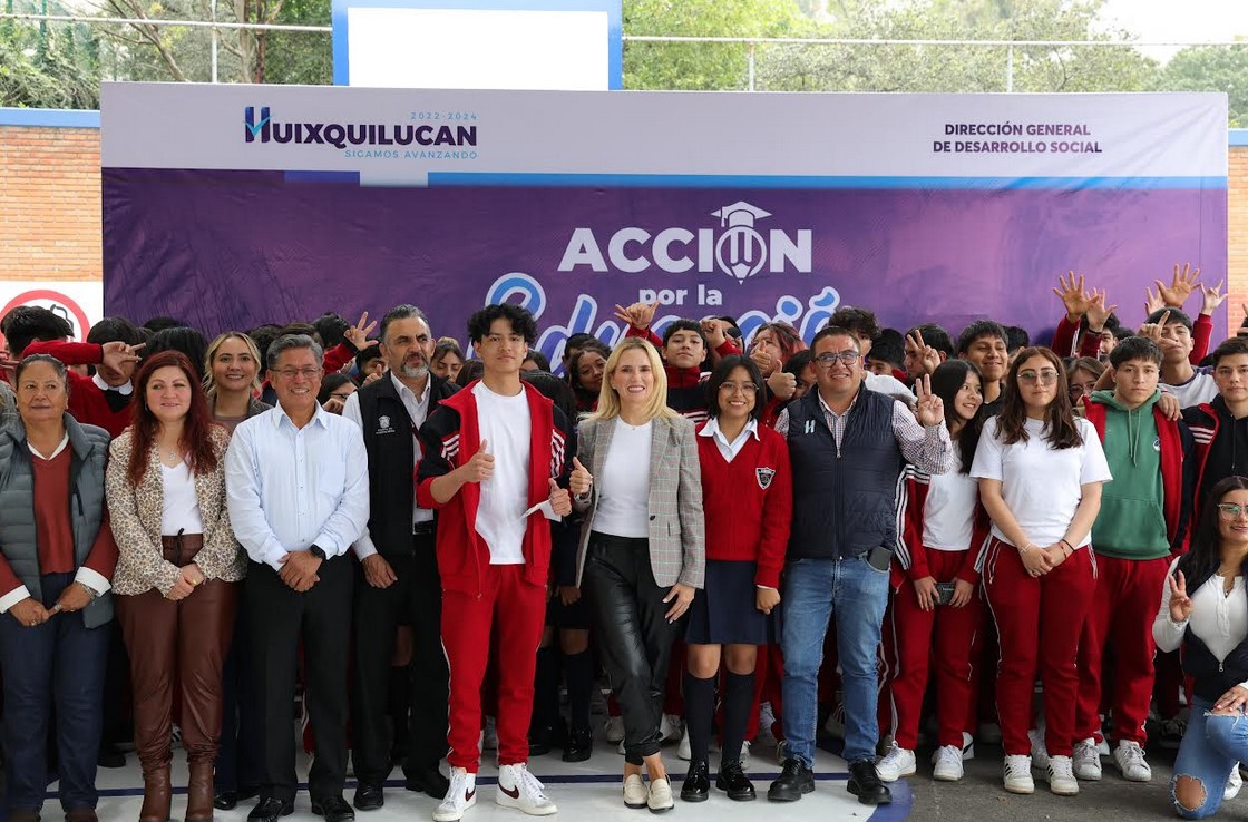 Programa “Acción Por La Educación” Alcanza Las 90 Escuelas Rehabilitadas En Huixquilucan