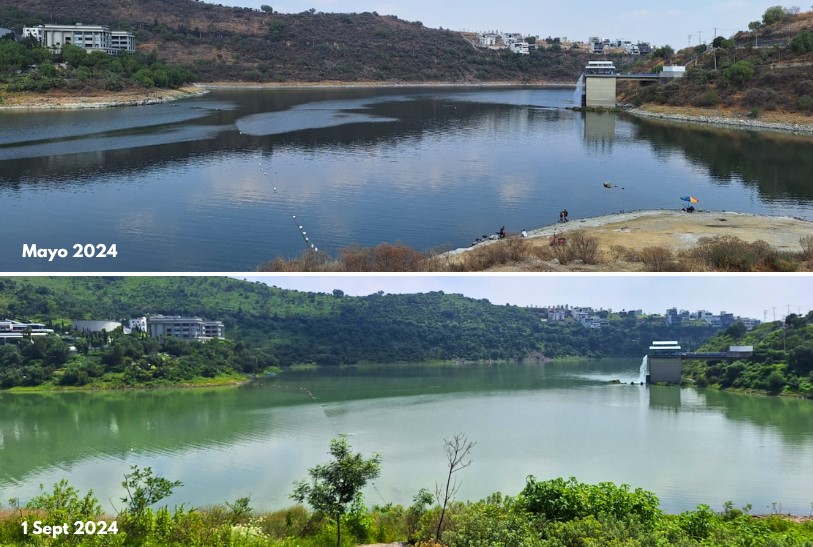 Presa Madín Se Recupera Tras Las Fuertes Lluvias En Naucalpan