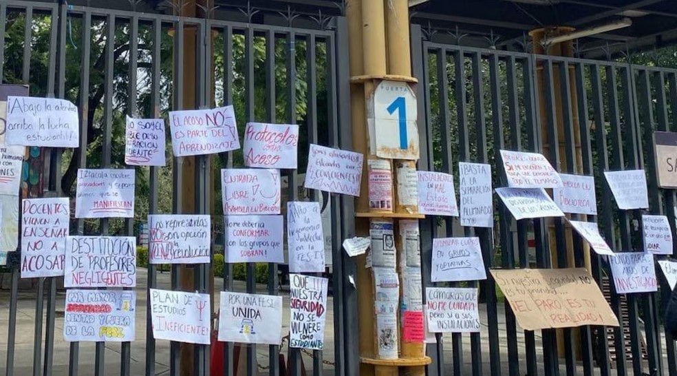 Continúa Paro De Estudiantes De La FES Iztacala Debido A Diversos Casos De Acoso