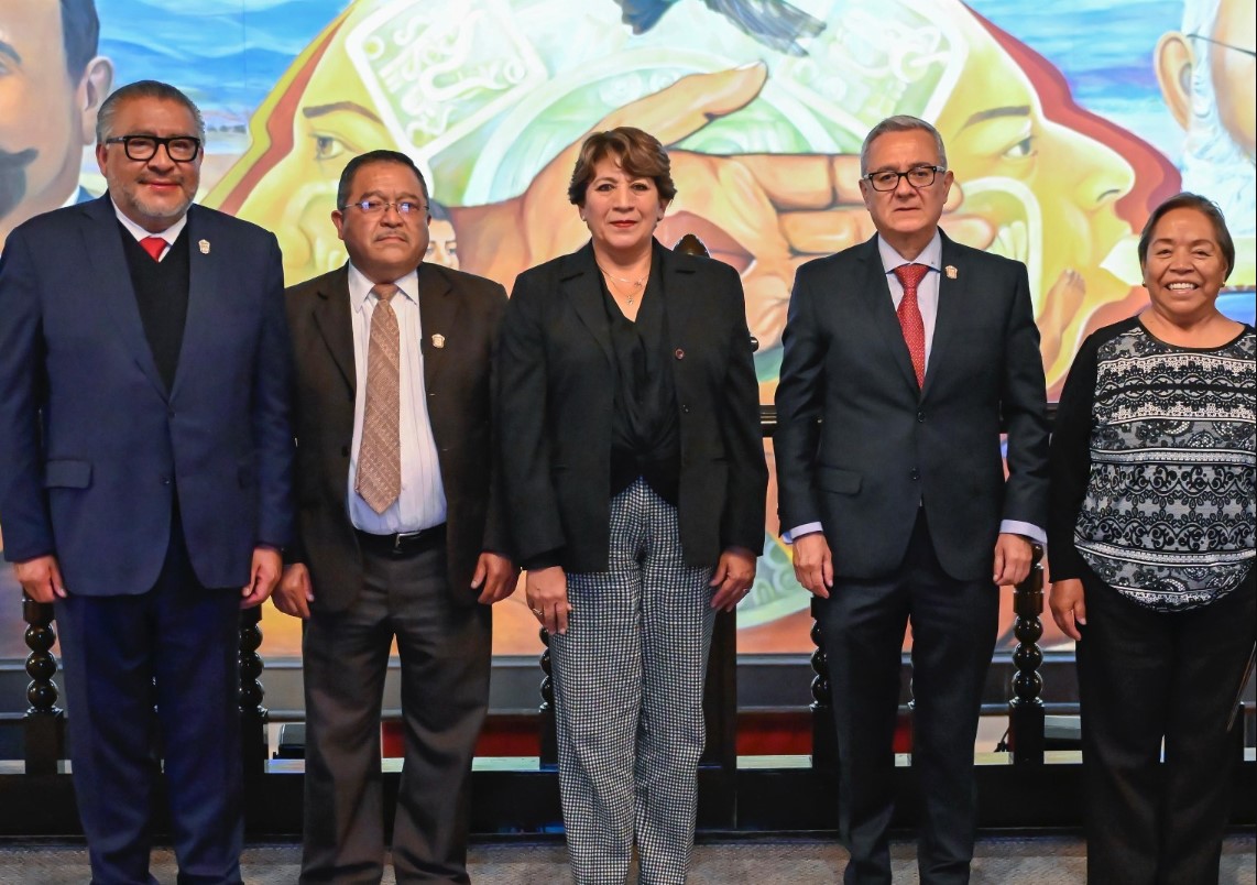 Delfina Gómez Toma Protesta Del Nuevo Secretario De Finanzas Y Nuevo Contralor Interno Del ISSEMYM