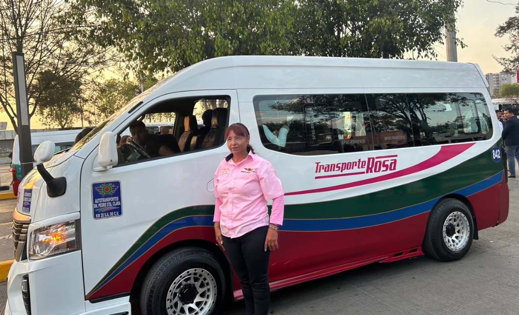 Ponen En Operación 100 Unidades Del Transporte Rosa Que Operará De Indios Verdes A Acolman