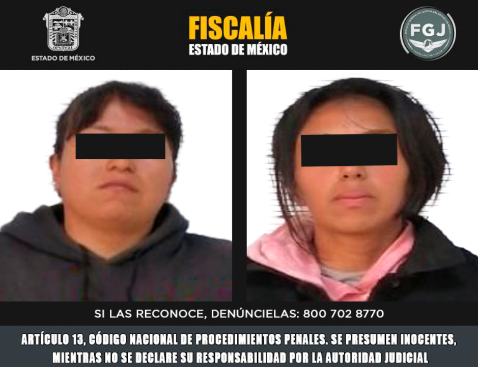 Detienen En Tlalnepantla A Dos Presuntas Extorsionadores Ligadas A Una Célula Delictiva De La CDMX