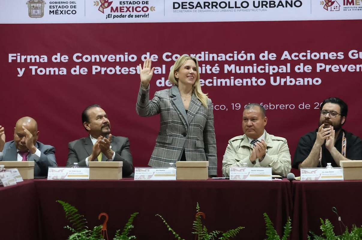 Firma Huixquilucan Convenio Con IMEVIS Para Regularizar Predios