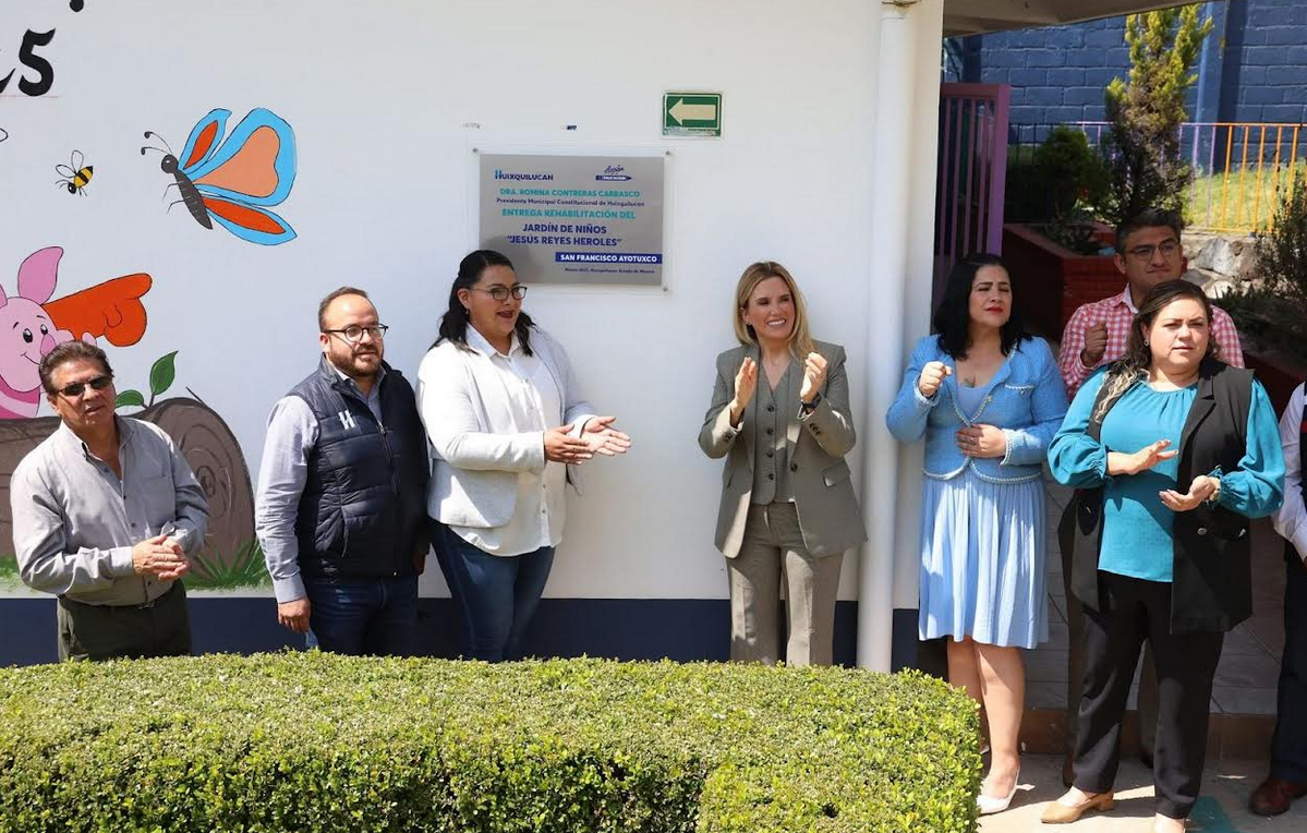 Huixquilucan Arranca Segunda Etapa De “Acción Por La Educación” Para Seguir Rehabilitando Escuelas