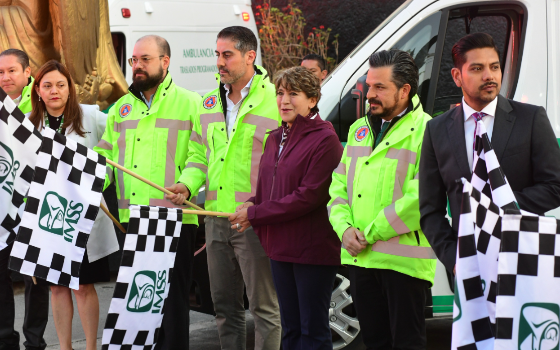 Entrega Edomex 30 Ambulancias Al IMSS