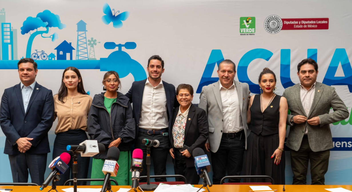 Partido Verde Presentará Iniciativa De Ley Para Instalar Purificadoras De Agua En Escuelas Del Edomex