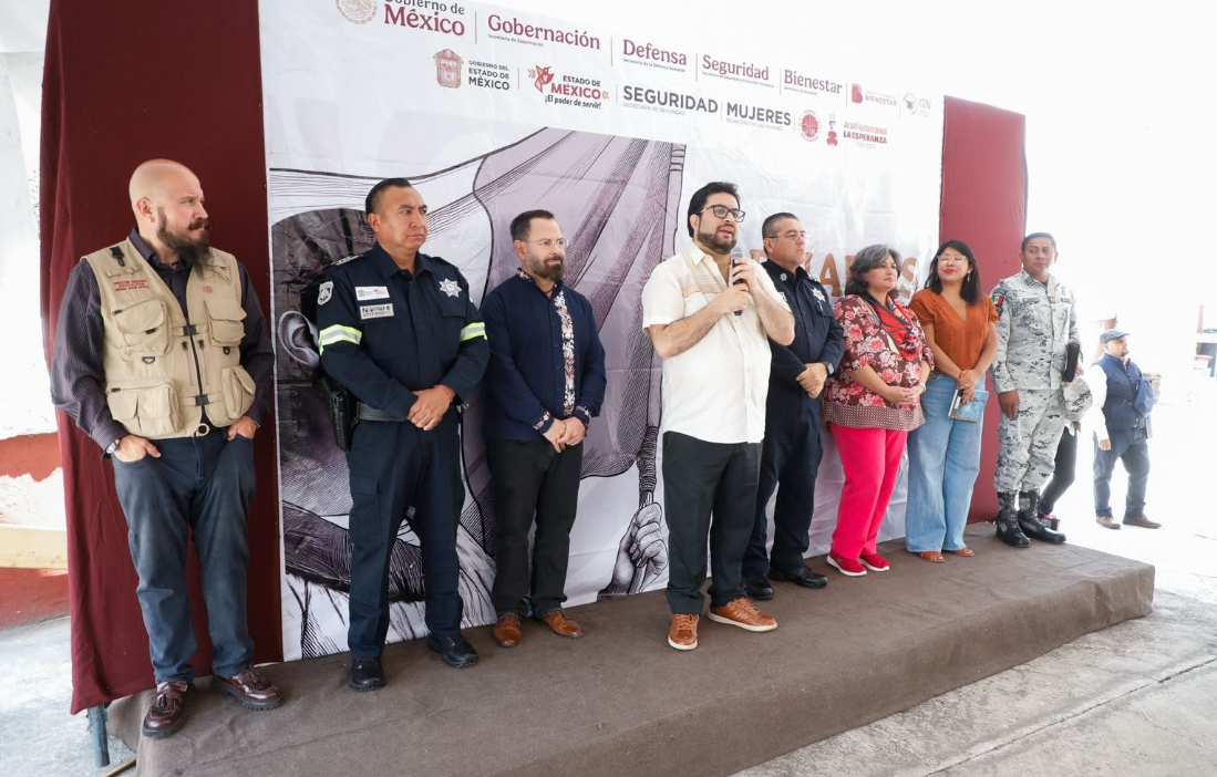 Encabeza Isaac Montoya Acciones Por La Seguridad Y Bienestar De Las Y Los Naucalpenses