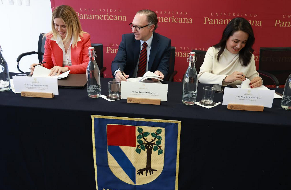Firma Huixquilucan Convenio Con La Universidad Panamericana Para Becar A Estudiantes