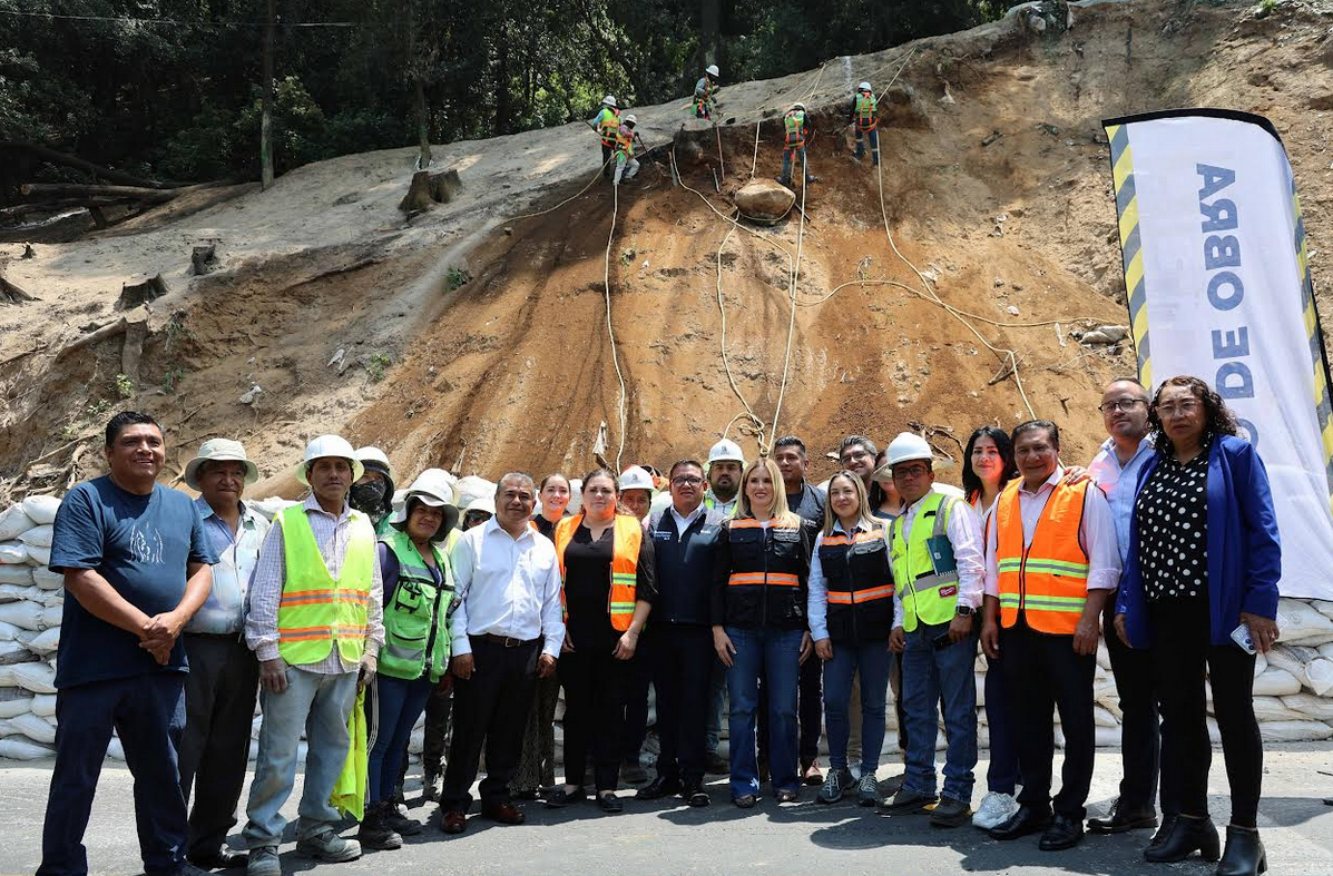 Invierte Huixquilucan Más De 59 MDP Para Estabilización De Taludes