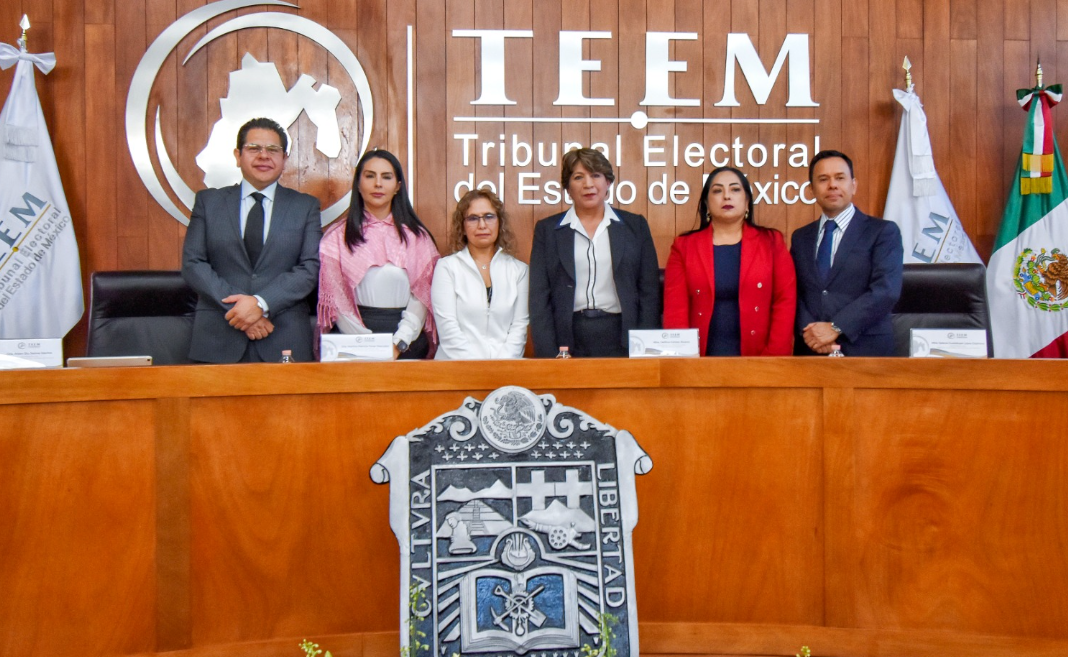 Reconoce Gobernadora Delfina Gómez Compromiso Del TEEM Con La Defensa De Los Derechos Político Electorales En El Edomex