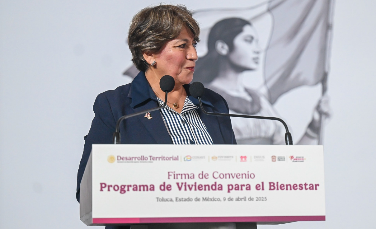 Formaliza Gobernadora Delfina Gómez Programa De Vivienda Para El Bienestar; Se Construirán 71 Mil Casas En El Edomex