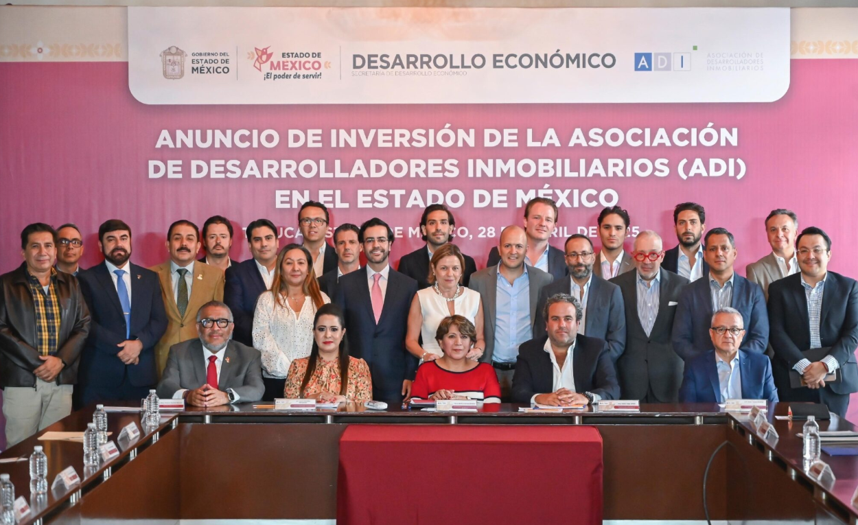 Edomex Líder Nacional En Inversión Inmobiliaria: Atrae Inversión por 3,700 MDD