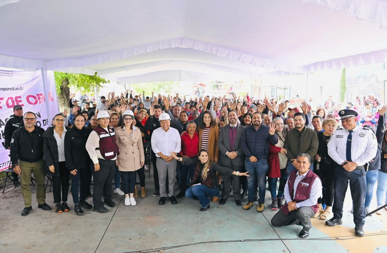 Alcalde De Tlalnepantla Encabeza El Arranque De Obras En La Colonia Constituyentes De 1857