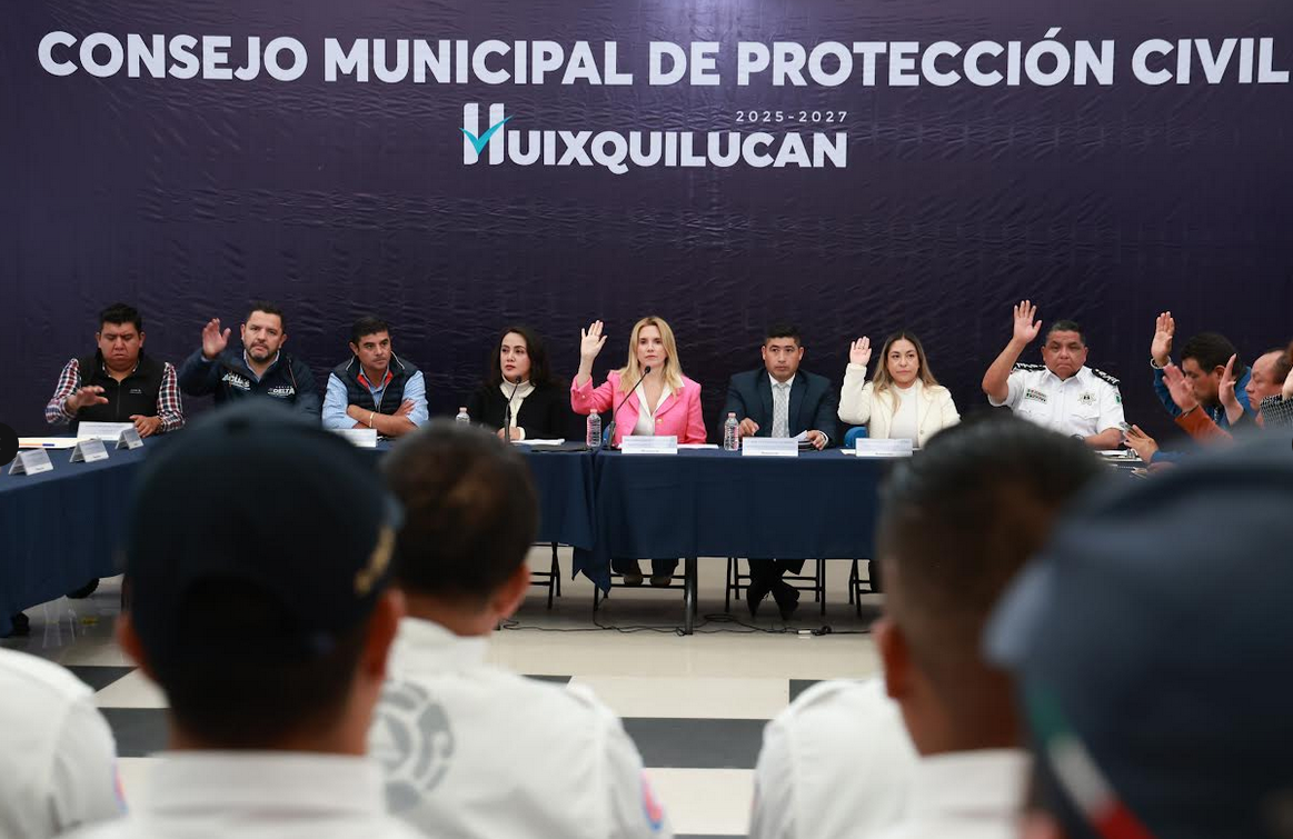 Huixquilucan Instala Consejo Municipal De Protección Civil Y Aprueba Programa De Prevención Para La Temporada De Lluvias