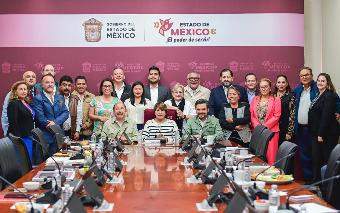 Gobernadora Delfina Gómez Y Zoe Robledo, Director De Imss, Revisan Avance De La Creación De Nuevos Hospitales Y Unidades Médicas En El Edomex