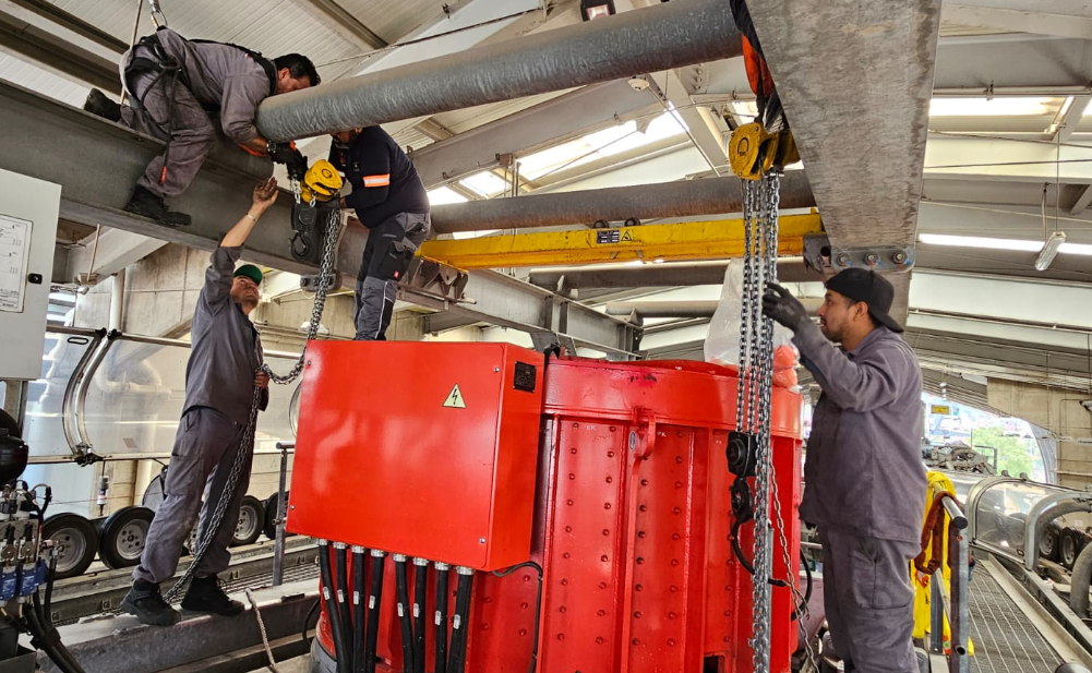 Realizan Mantenimiento Preventivo De De La Línea 1 Del Mexicable En Ecatepec