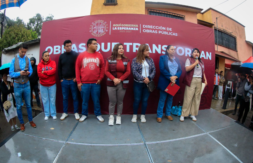 Gobierno De Naucalpan Arranca Trabajos De Renovación De Obra Urbana En Colinas De San Mateo
