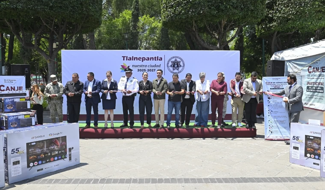 Realizan En Tlalnepantla El Programa Canje de Armas 2025