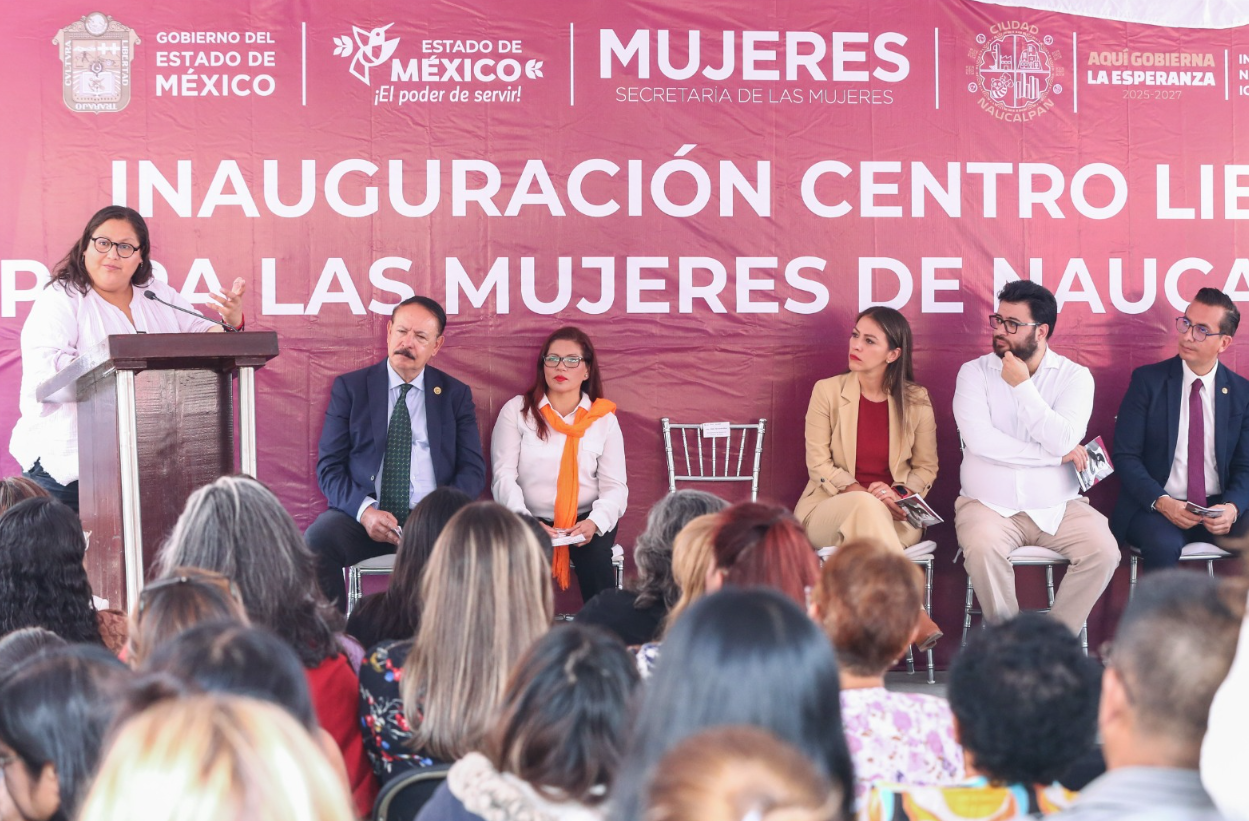 Gobierno Del Edomex Fortalece Atención A Mujeres Con 37 Centros LIBRE; Inauguran Centro En Naucalpan
