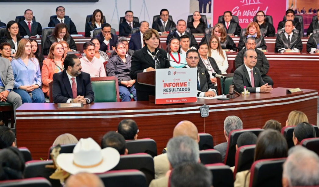 En El Edoméx, El Poder Judicial Se Transforma Y Se Acerca Al Pueblo: Delfina Gómez