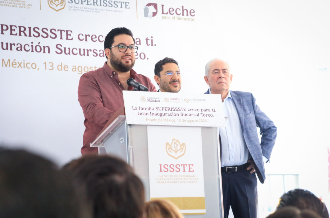Inaugura Isaac Montoya Y Martí Batres Primera Tienda SUPERISSSTE En El Edomex Y En Naucalpan
