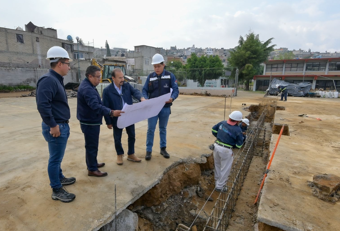 Con 19 Obras En Marcha, Gobierno De Atizapán Consolida Su Compromiso Con La Educación En El Municipio